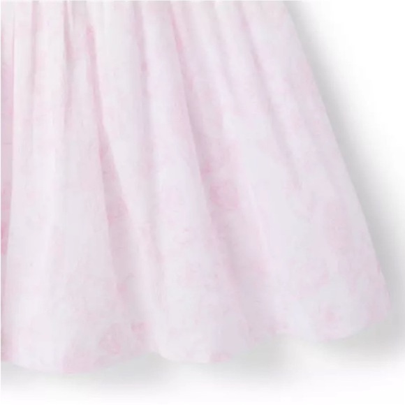 Sold Out JANIE and JACK girls The Charlotte Bunny Toile Smocked Sundress Size:4 - Picture 4 of 14